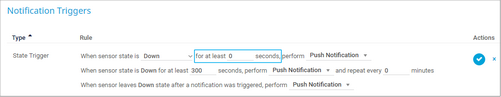 State Trigger for a Syslog Receiver Sensor